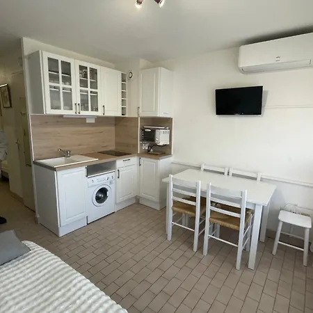 公寓 593 4 Pers Port Soleil Vue Piscine 阿格德